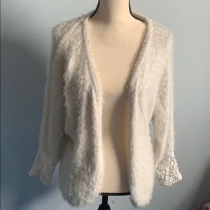 BKE fuzzy warm comfy sweater, so soft!